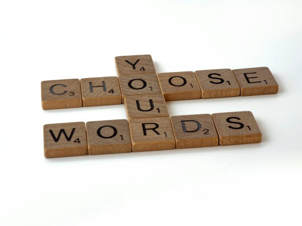 Scrabble, words, language, choose your words